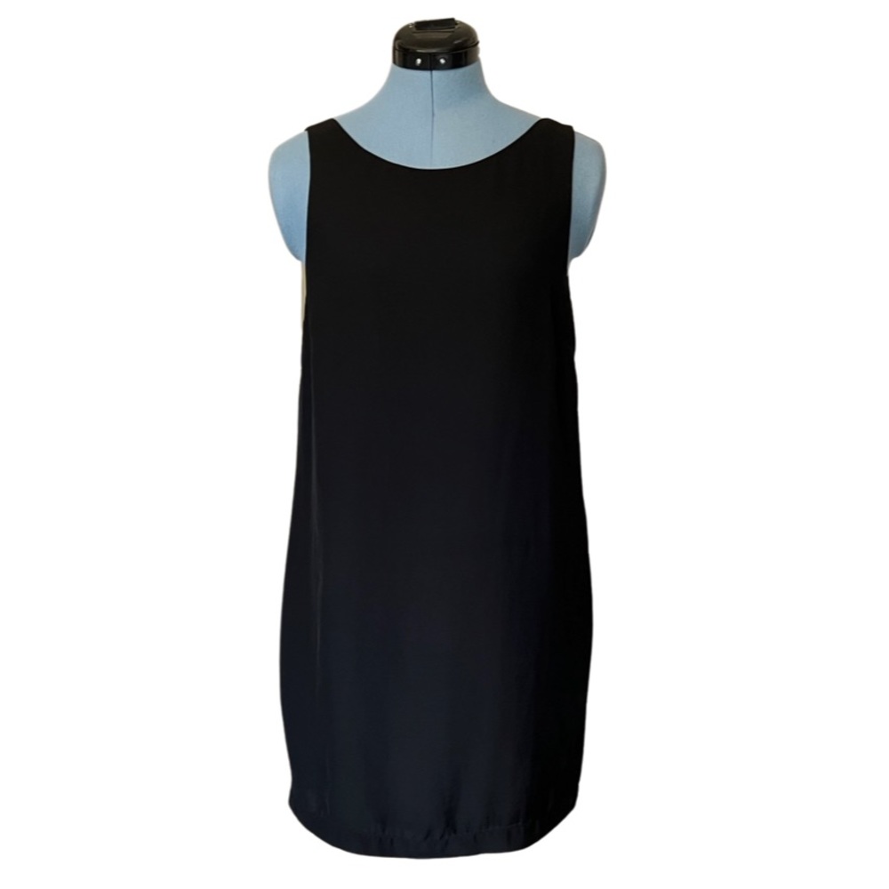KIMCHI BLUE black sleeveless shift dress size M